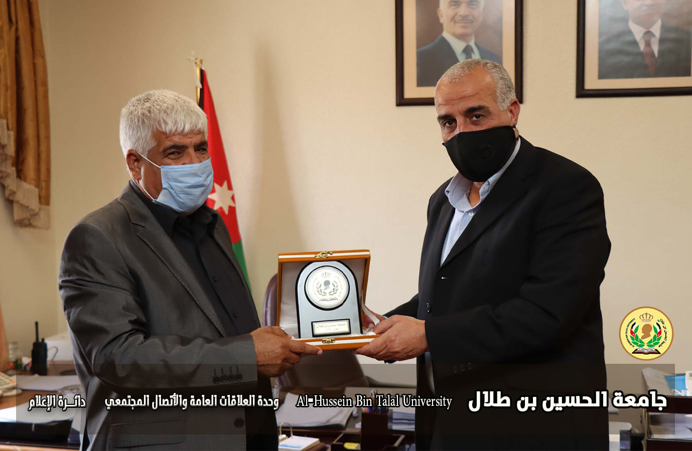 University President visits the Directorate of Works Ma'an Governorate